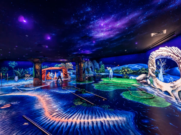 3D Blacklight Minigolf Dubai Tickets