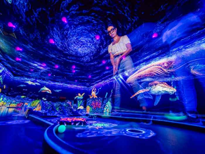 3D Blacklight Minigolf Dubai Tickets