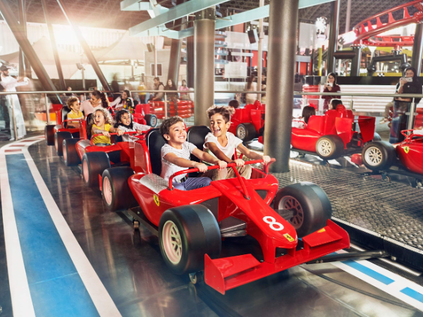 Ferrari world with any one park Tickets