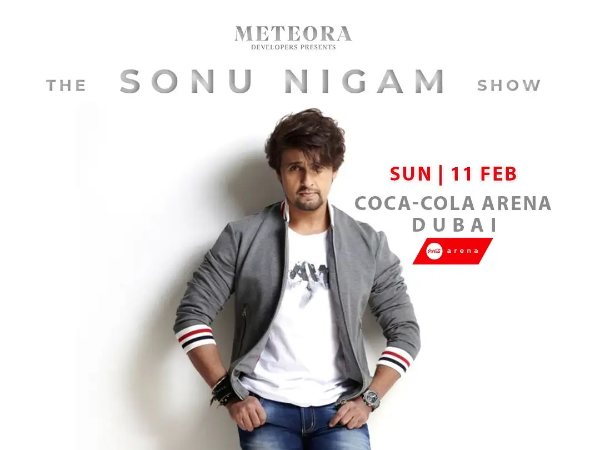 Sonu Nigam Live In Dubai Tickets