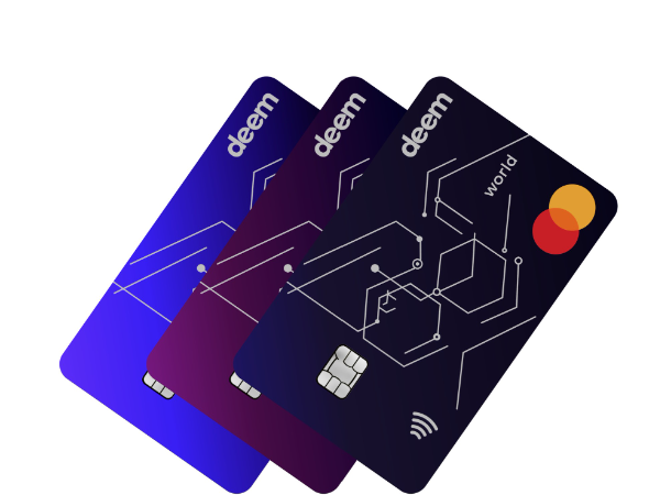 deem Credit Card with AED 500 welcome bonus